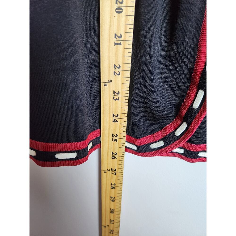 VTG Misook Open Front Cardigan sz L faux pockets office Professional Careerwear - Picture 8 of 8